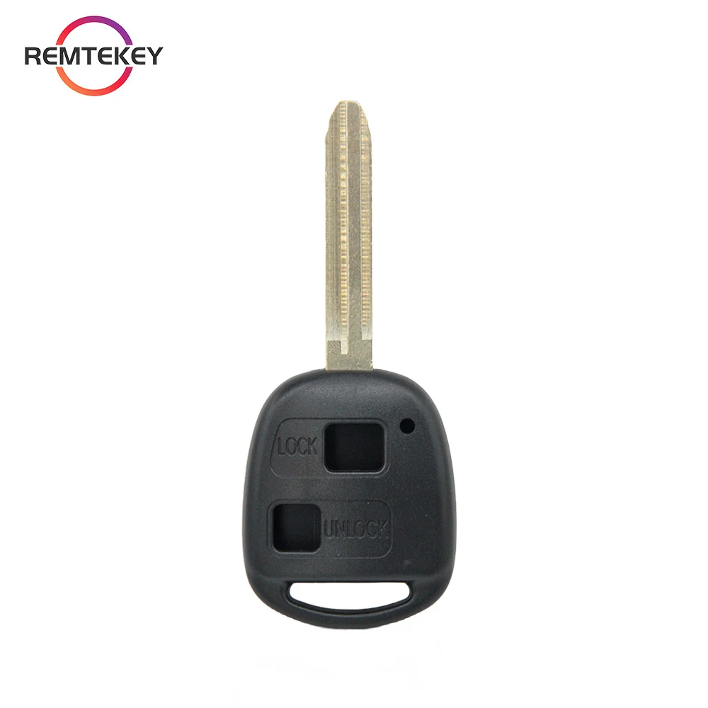 REMTEKEY Uncut Blade Remote Entry Car Key Case Fob Shell For Lexus RX300 ES300 LS400 GX460 For Toyota Corolla Land Cruiser