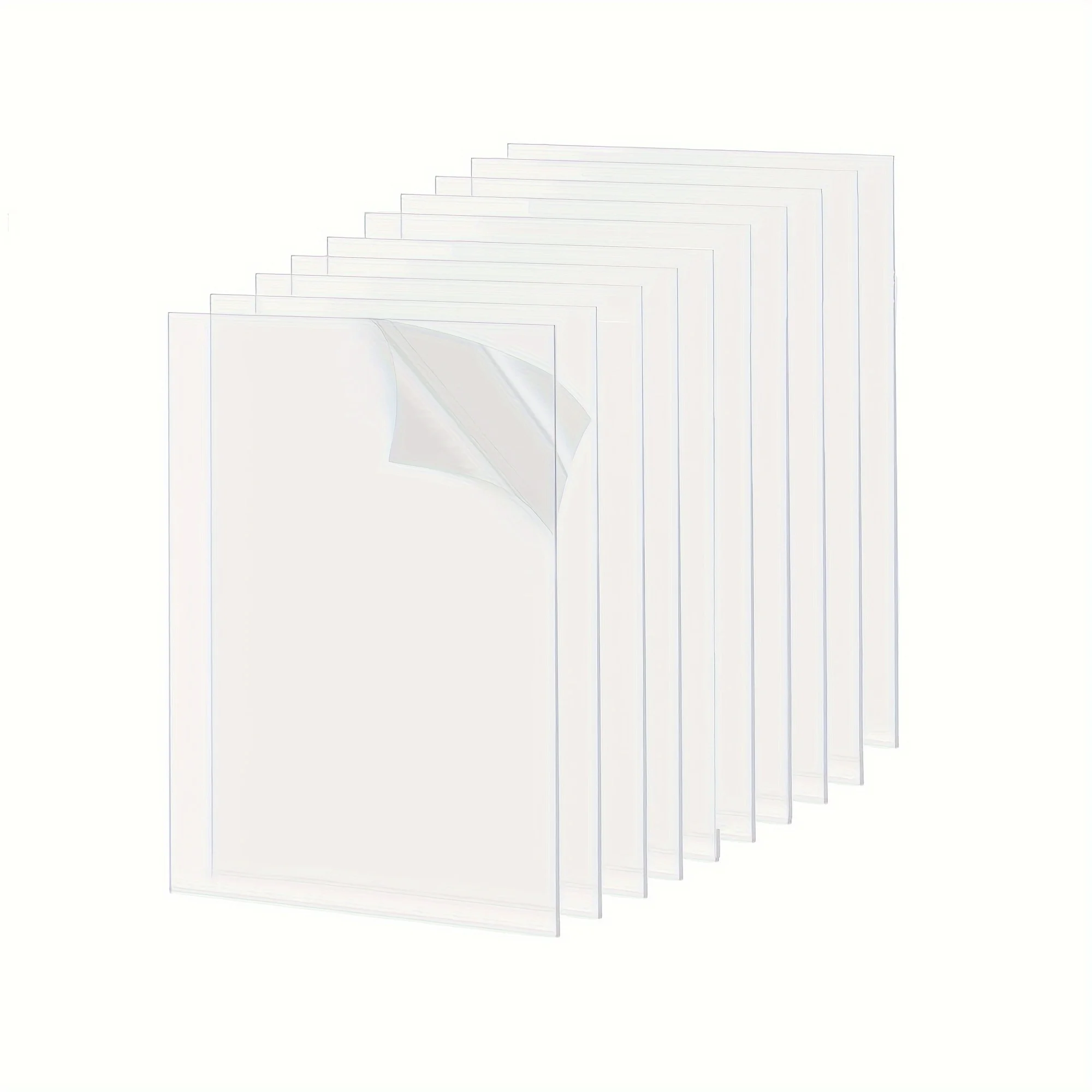 Acrylic Party Decorations A4 transparent plexiglass picture frame glass replacement hand-painted palette DIY painted board blessing decoration thickness