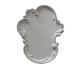 Vintage lace handmade ceramic tray, dining plate, creative bathroom, bedroom jewelry, aromatherapy tray, jewelry dish 4