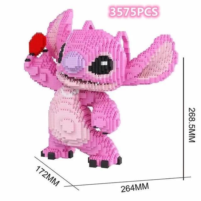 Funny Anime Figure Interstellar Blocks Small Particles Building Blocks Assembled Puzzle Pen Holder Block Toy Children Christmas 3