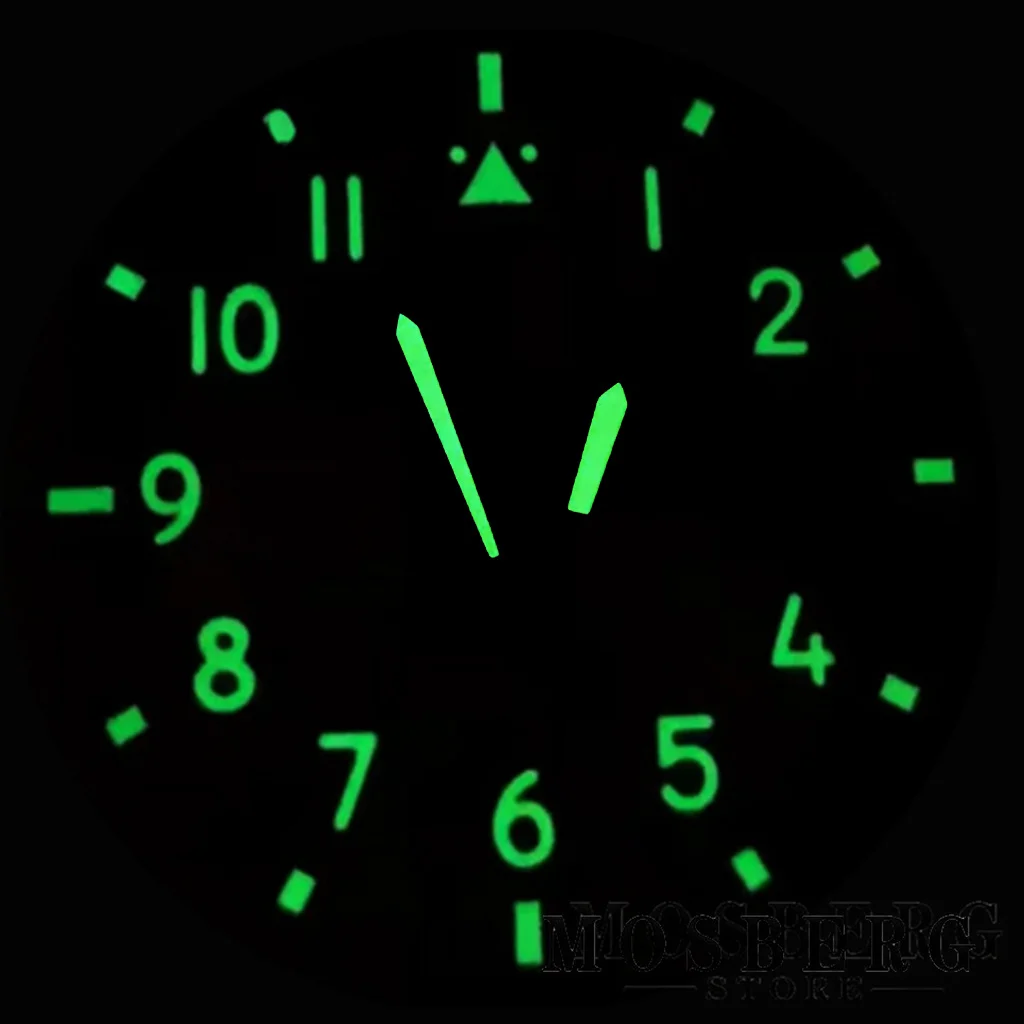 Premium 29mm Black/White Watch Dial with Hands