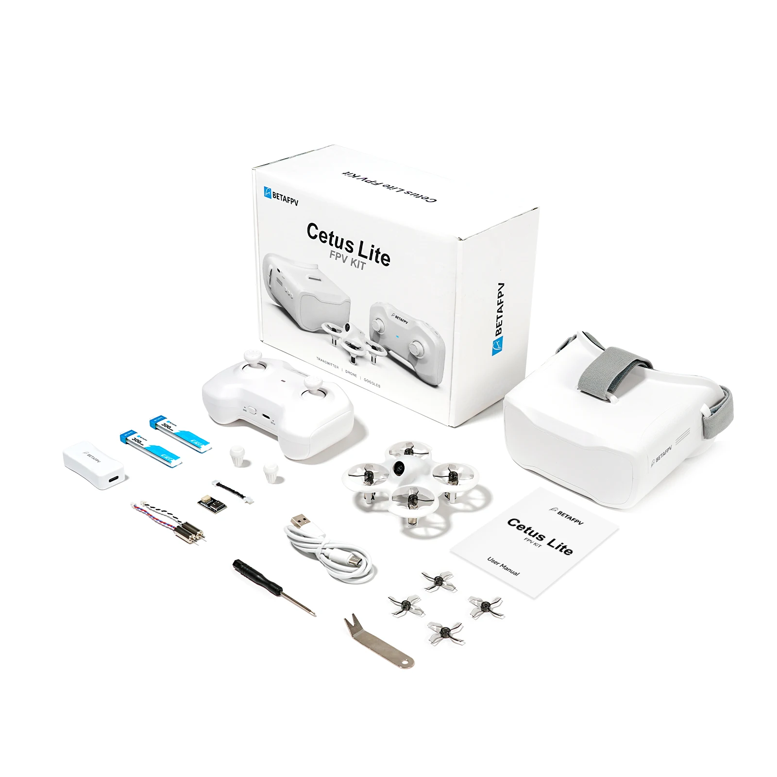 Cetus Lite FPV Kit Drone avec Lunettes - RTF pour Débutant