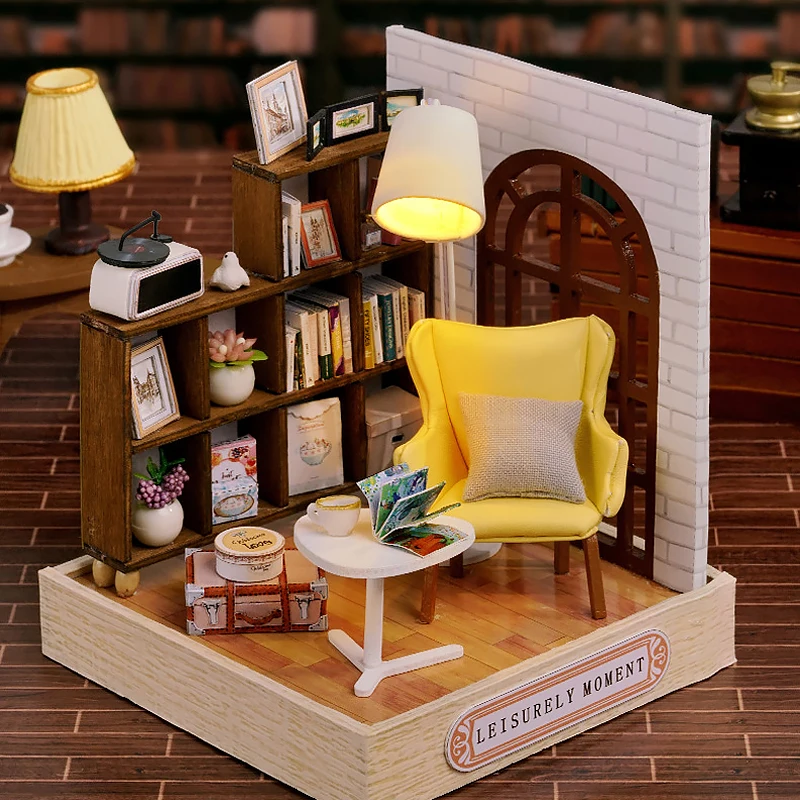 DIY Small House Kits For Doll House 3D Puzzle Building Assembly