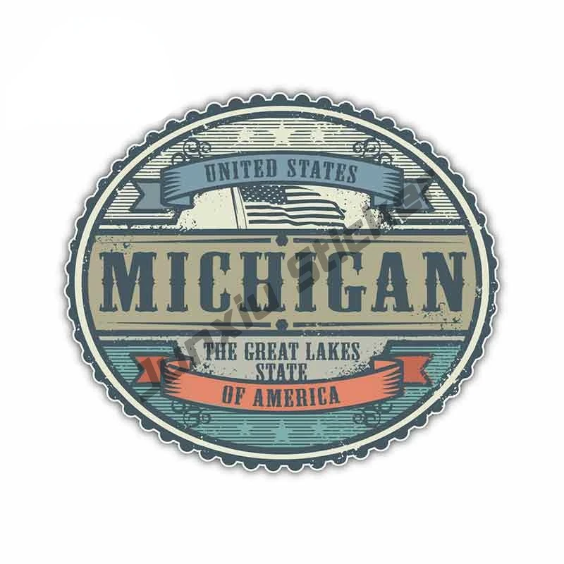 

Creative Stickers Mackinac Island Michigan Premium Sticker Graphic Auto Wall Laptop Cell Truck Sticker for Windows Car Trucks