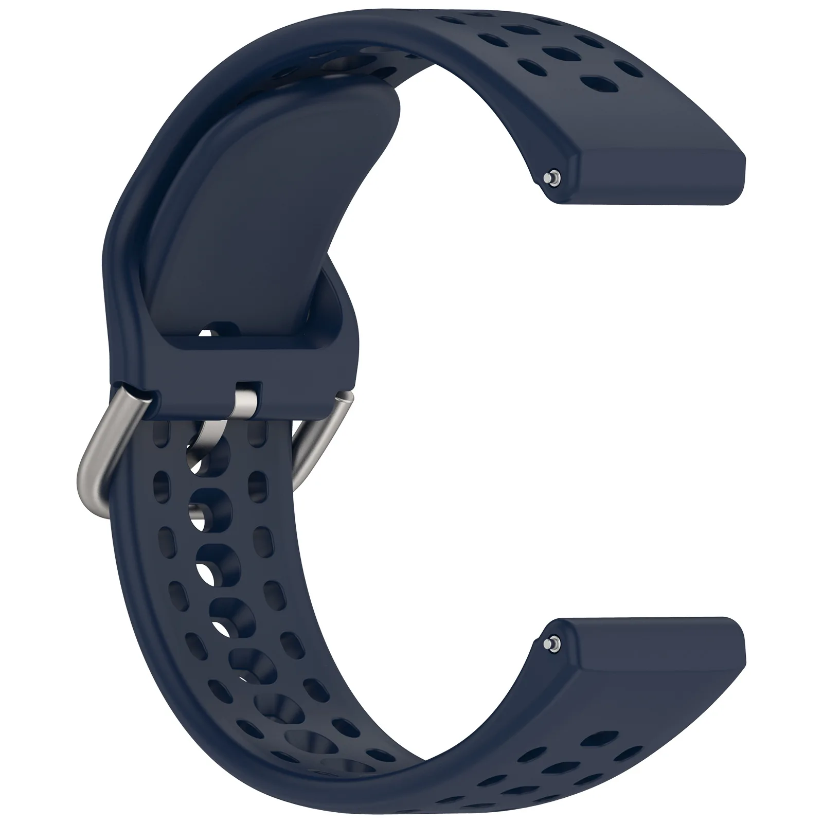 Silicone Breathable Wristband for Smartwatches - Replaceable Accessory Strap