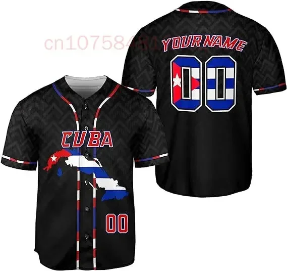 Maillot De Baseball Vintage Style Cuba - Marque Daring Merchandise - Occasion