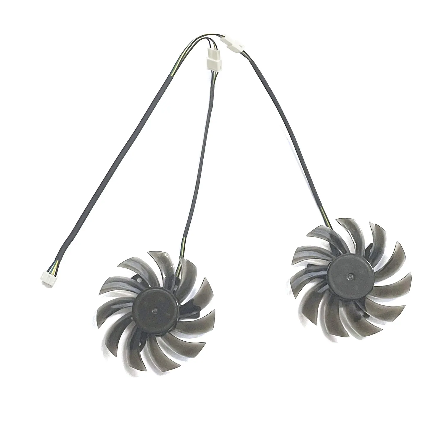 2Fan 75Mm 4Pin Fd7010H12S Gpu Cooler Per Asus Msi Radeon Sapphire 6930 7850 Gtx 550 750 770 Ti Hd 7870 Raffreddamento Della Scheda Video