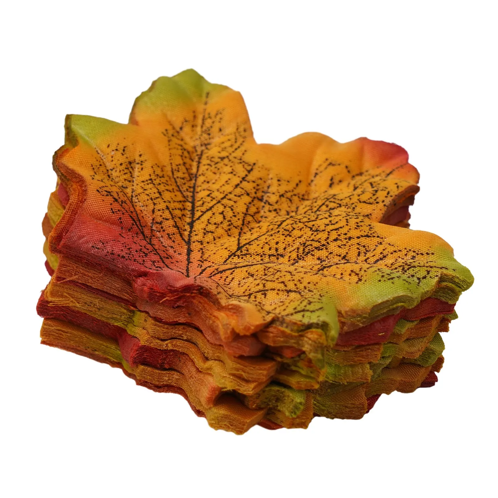 100/200pcs Herbst Ahornblatt fallen gefälschte Seiden blätter Handwerk Hochzeits feier Dekor für zu Hause Hochzeits feier Weihnachts dekoration 8*8cm – Detail 31