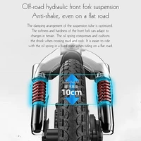 Vélo électrique pliable pour adulte avec 2 sièges pour longue Distance 400W 48V léger Portable Mini vélo électrique pliant homme 5