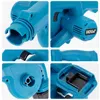 Hormy 2 In 1 Air Blower Vacuum Cleaner Leaf Snows Dust Collector Blowing Suction Tools For Makita 18V 2.0/3.0Ah Battery Monocell 6