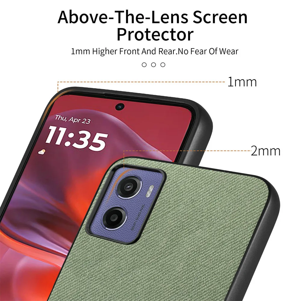 Leather Smartphone Case – Elegant Back Cover with Enhanced Protection