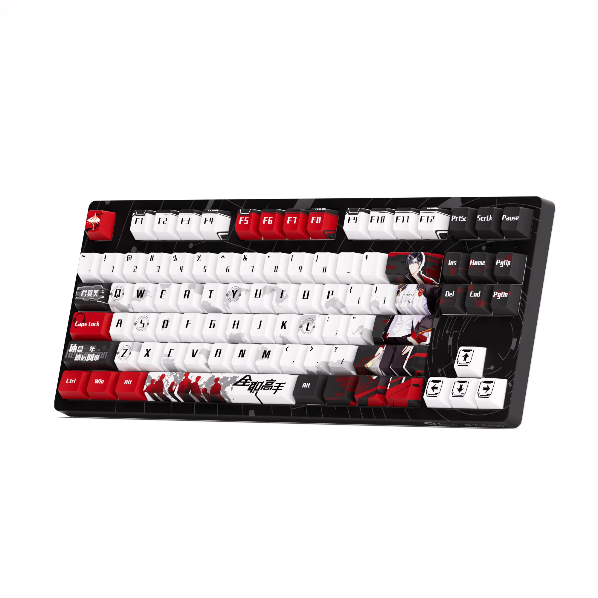Akko 3087 V1 The King's Avatar Wired Mechanical Keyboard 87