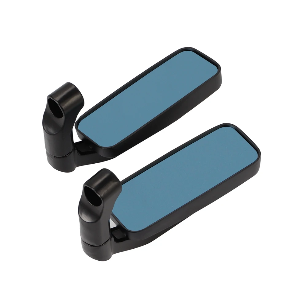 오토바이 백미러 스쿠터 전기 자전거 사이드 미러, 전기 자전거 후면 볼록 미러, 탄소 섬유, 8mm, 10mm