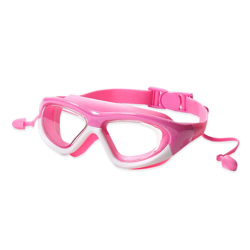 Children Waterproof Adjustable Band Diving Silicone UV Protection Anti-fog Practical Water Sports Swimming Goggles for Kids
