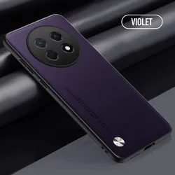 Luxury Shockproof Matte Silicone Phone Case - Full Protection Back Cover for Huawei Nova 15 Max (Purple)