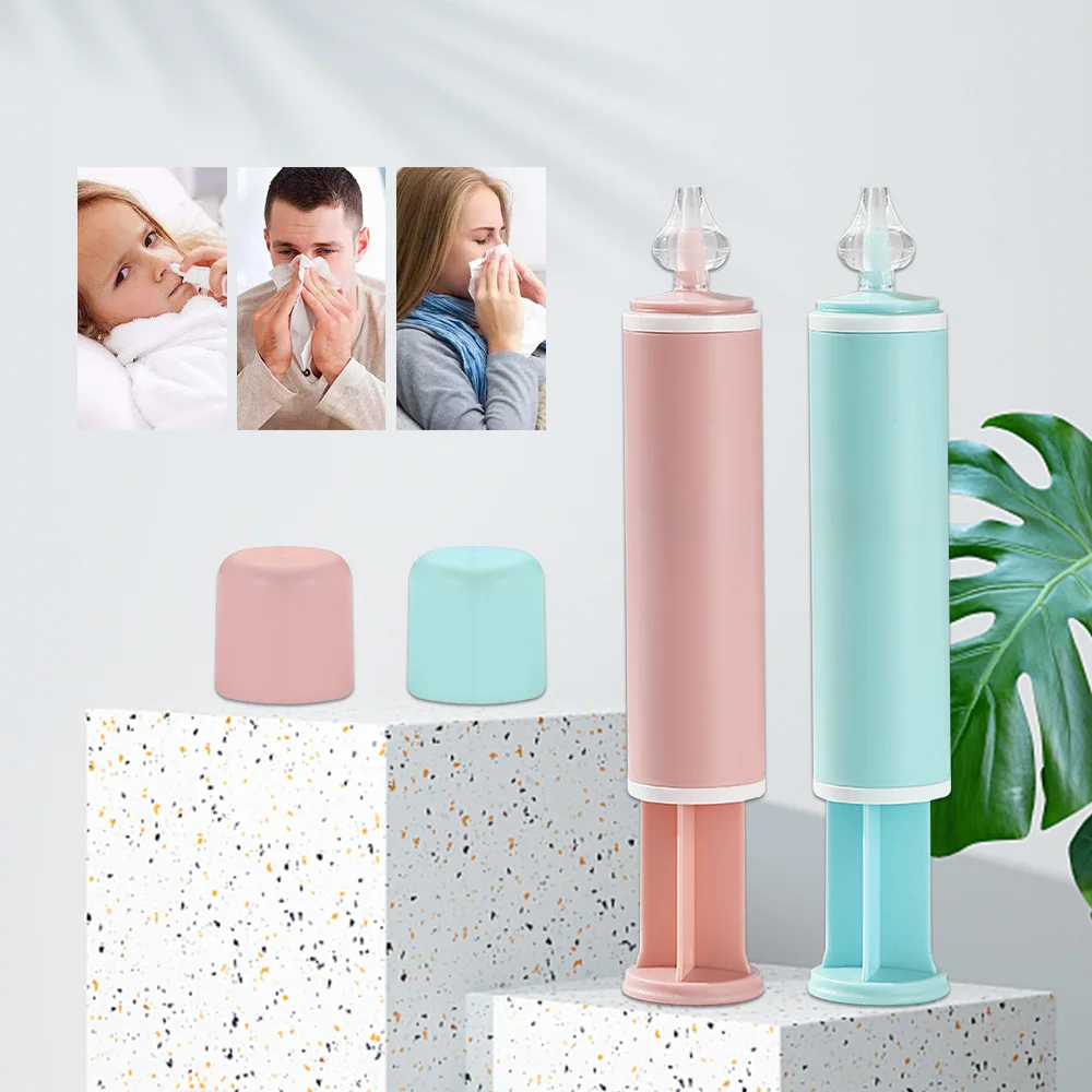 Nasal Irrigator Set 60ML Adult Children Nose Cleaner Needle Tube