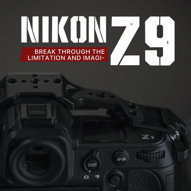 Camera Cage for Nikon Z9 Pro Kit - Black