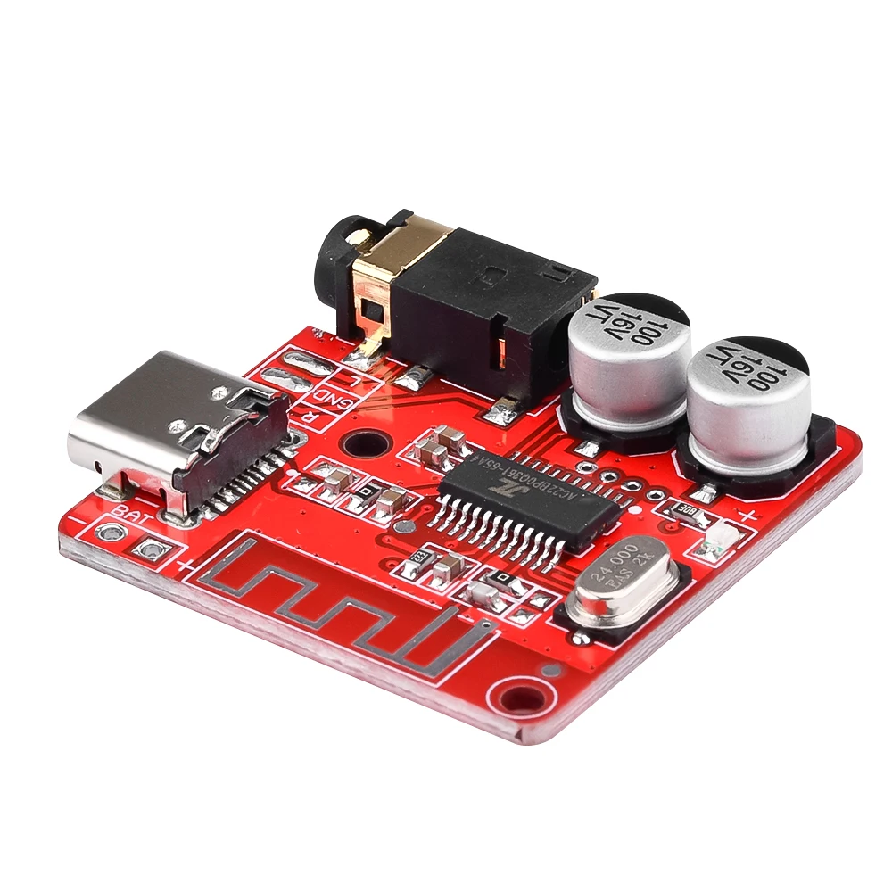 Description Picture 5 of item3W Car BT5.1 MP3 WAV Decoding Board Speaker Amplifier Audio Receiver Module Support A2DP/AVCTP/AVDTP AVRCP/HFP  Lossless Decoder