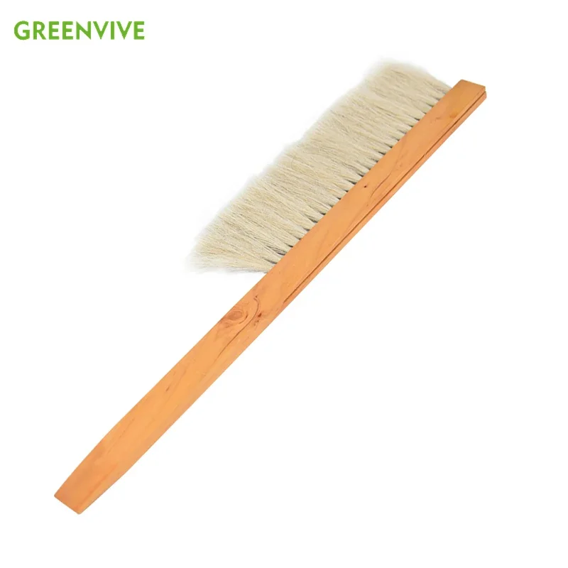 

Beehive Cleaning Brush Wooden Handle Bee Sweep Beekeeping Tools Single Row Bristles Beekeeper Equipment