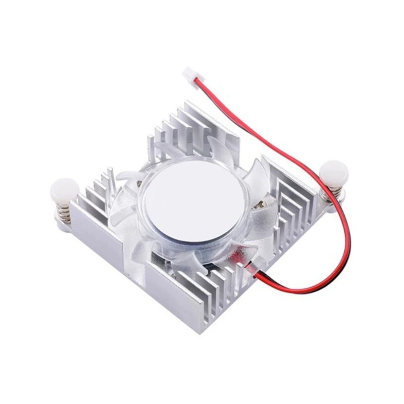 

Heatsink Cooler Cooling Fan and Aluminum Heat Sink for OrangePi 5plus Board Dropship