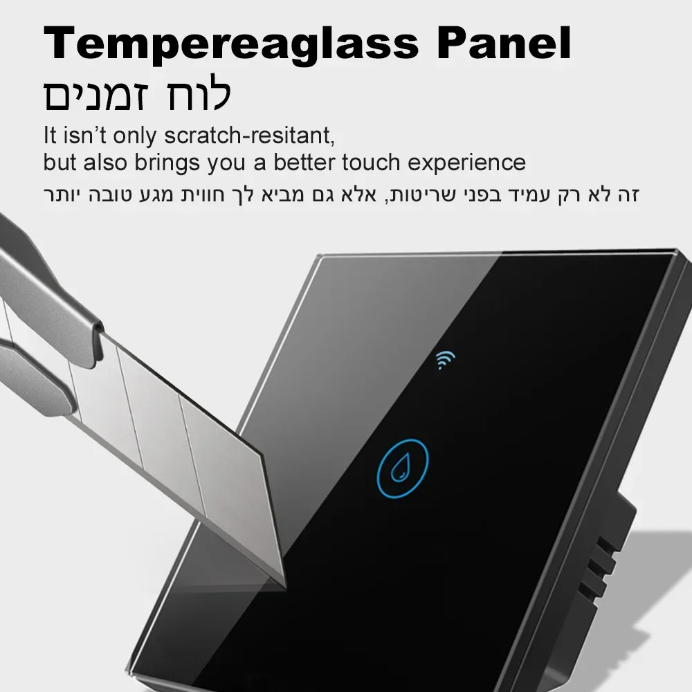 Tuya WiFi Water Heater Switch 40A EU/US Smart Life Water Heater Remote Voice Control Via Alexa Google Home With Timing Function