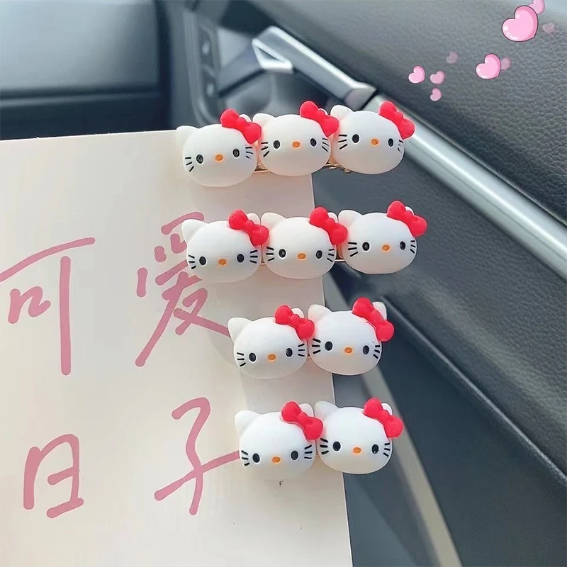 

Аксессуары для волос в виде моей мелодии Kuromi заколка для волос заколка для челки Коричный головной убор Детская девочка ювелирные изделия заколка для волос подарок