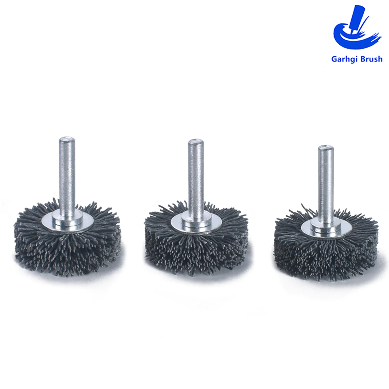 320Grit Nylon Draht Rad Pinsel Polieren Farbe Streifen Skala Rost Reinigung Weichere Metalle Aluminium Bohrer CNC Maschine Werkzeug Zubehör – Detail 13
