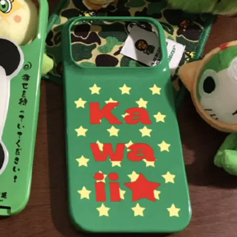 Vintage Kawaii Aesthetic Phone Case - Retro Japanese & Korean Style Design