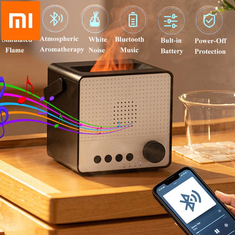 2023XiaomiMijiaPortableBluetoothSpeakerWhiteNoiseSoundbox