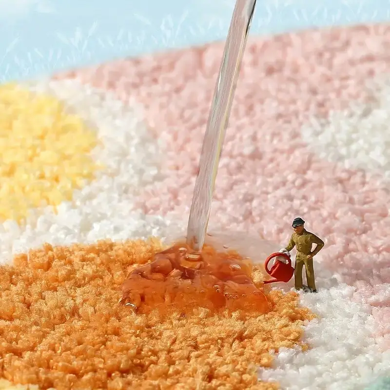 1pc 40*60cm Cute Flower Bathroom Rug 3