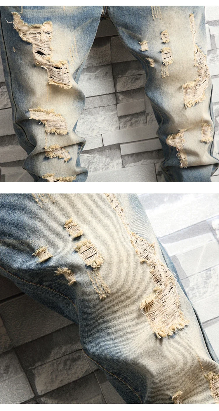 Jeans material close-up