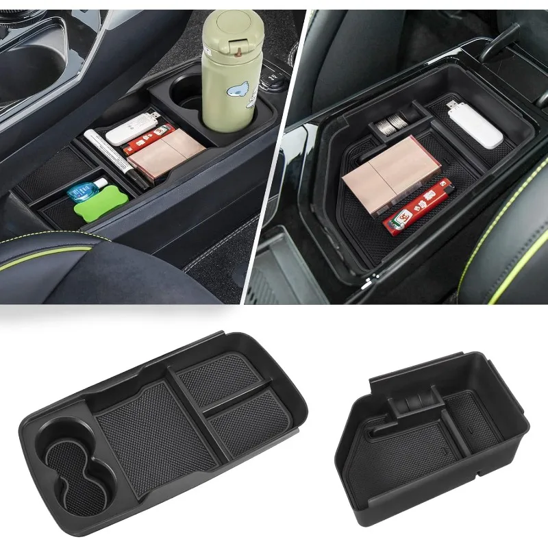 Auto Aufbewahrungsbox KFZ Zubehör Zentral Stau Organizer für Kia EV3