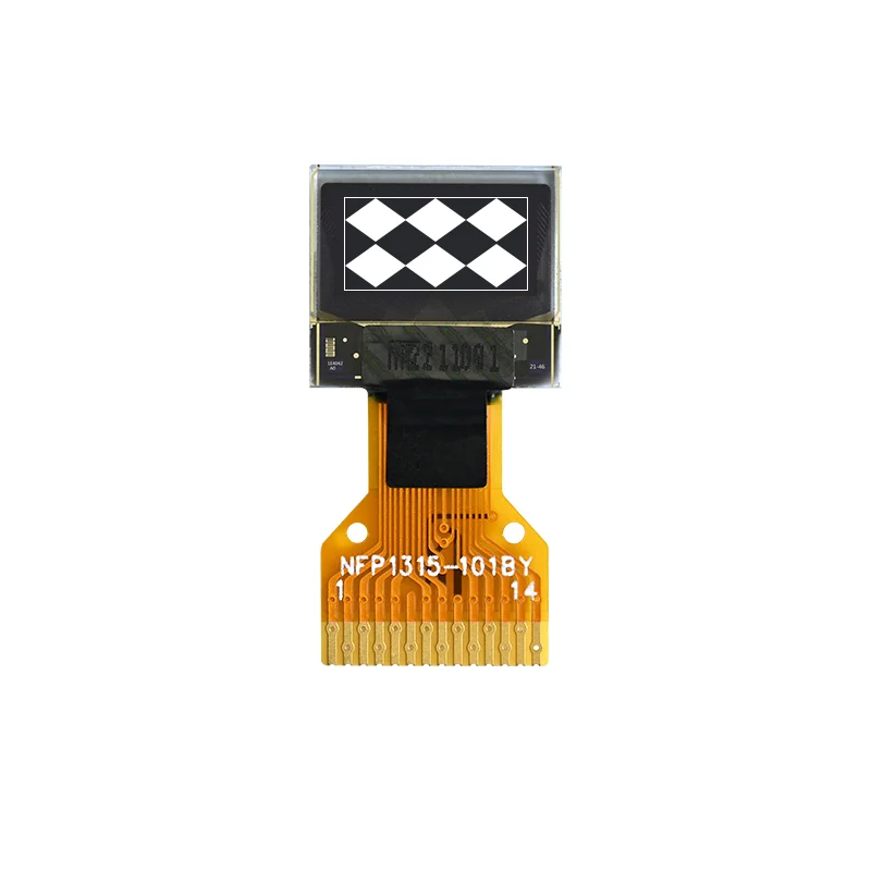0.32 inch OLED display 60x32 resolution SSD1315 driver IIC interface white light 14Pin 2Pcs