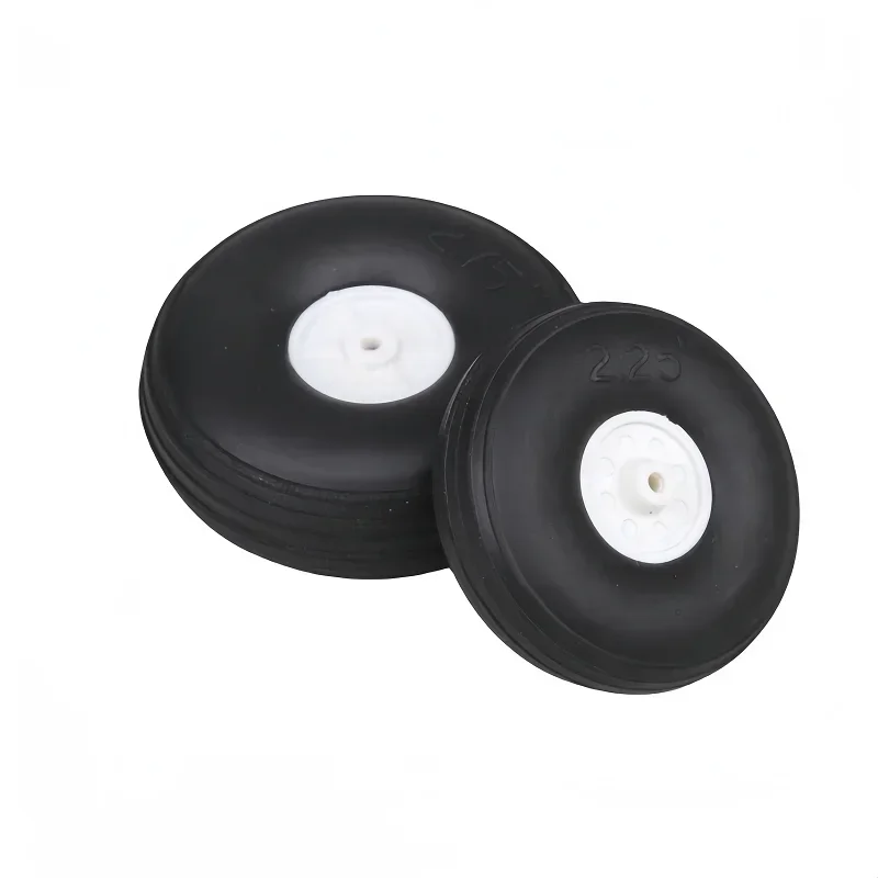 RC aircraft model fixed wing real aircraft tire PU rubber wheel landing gear wheel diameter 2.25-5 inches aircraft landing gear wheel