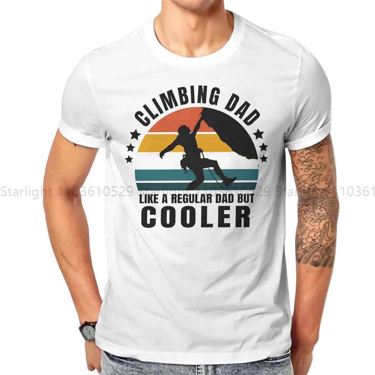 

Футболка для альпинизма и папы, базовая тенниска для отдыха, Мужская одежда, новый дизайн