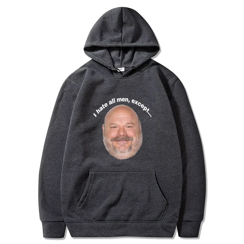 I Hate All Men Except Bertram Funny Hoodie Men Women oversized hip hop Pullover Long sleeve Fleece Loose Sweatshirt with hood