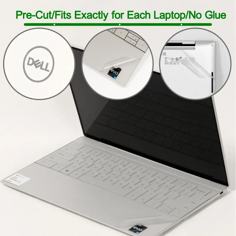 Pré-corte Portátil Vinil Adesivo Pele Filme Capa para 2023 2023 Dell Xps 13 Plus 9320 9305 9315 9310 7390 2in1 9310 9300 9380 9370 - Imagem 5