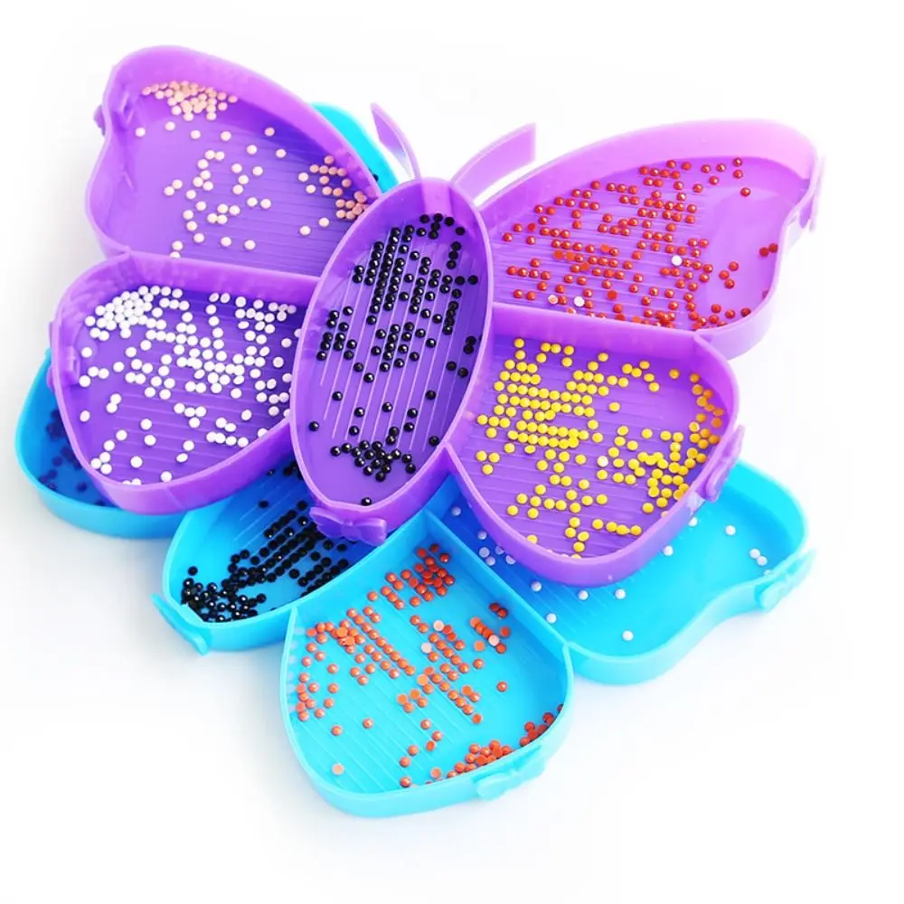 Butterfly Grid Drill Diamond Art Tray