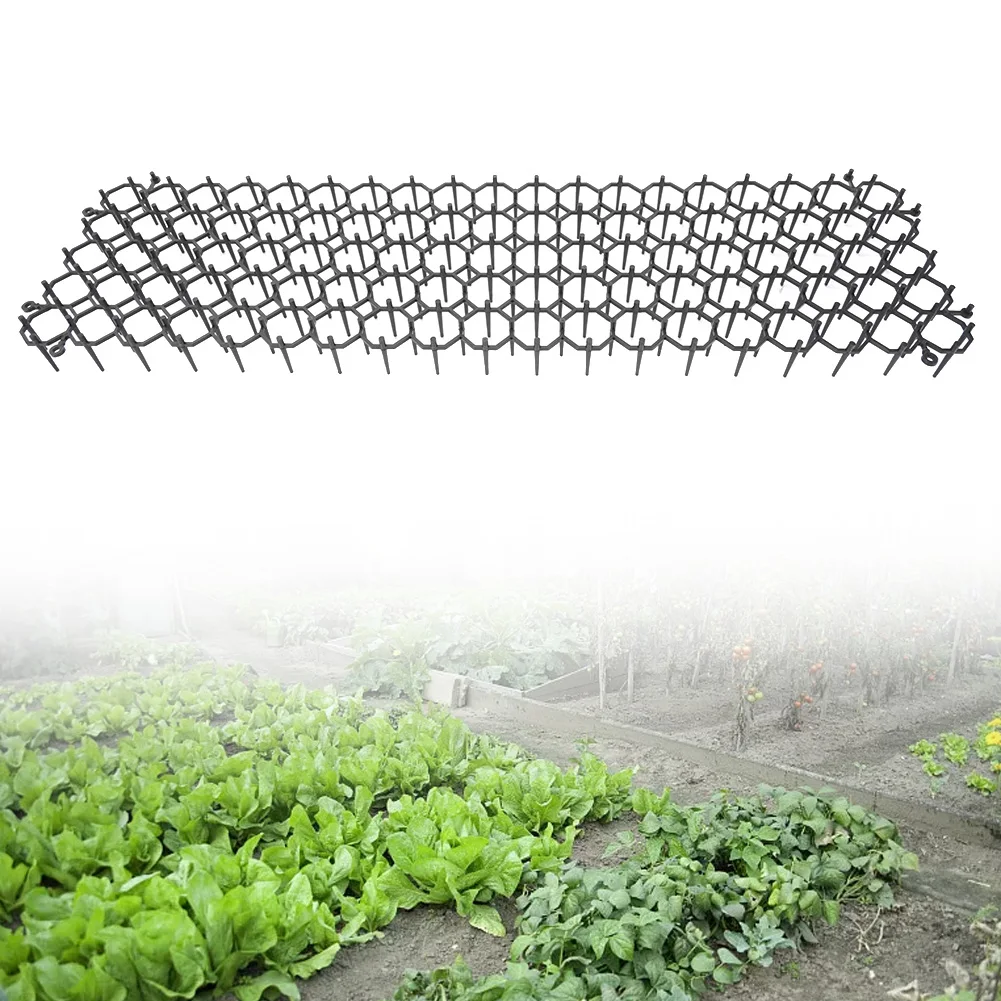 

Garden Vegetable Field Fence Anti Cat Dog Pest Plastic Prickle Strip Network Digging Stopper Preventing Climbing 200x30x1.8cm