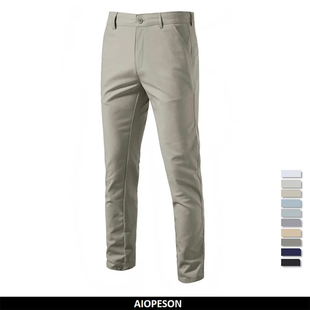 AUDATE Pantalones De Lino Para Hombre, Pantalones Largos Y Anchos Con Cremallera, Pantalones De Playa Con Cordón Y Bolsillos, Blanco