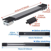 Base mobile pour réfrigérateur TKDMR 2 pièces, base pour machine à laver, mobile sans installation 3
