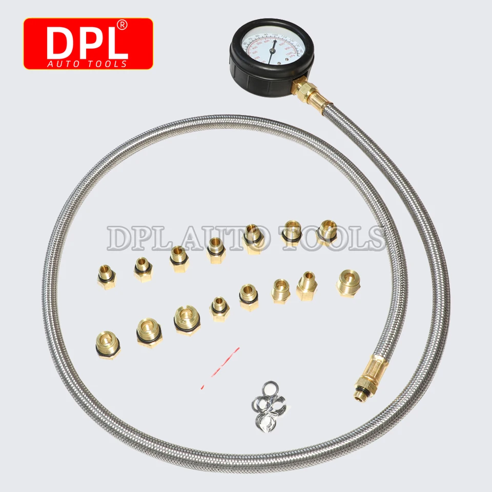 Kit Test Pressione Olio Per Trasmissione - Misuratore Viscosità Con 3 Fori | Generico - Foto 12