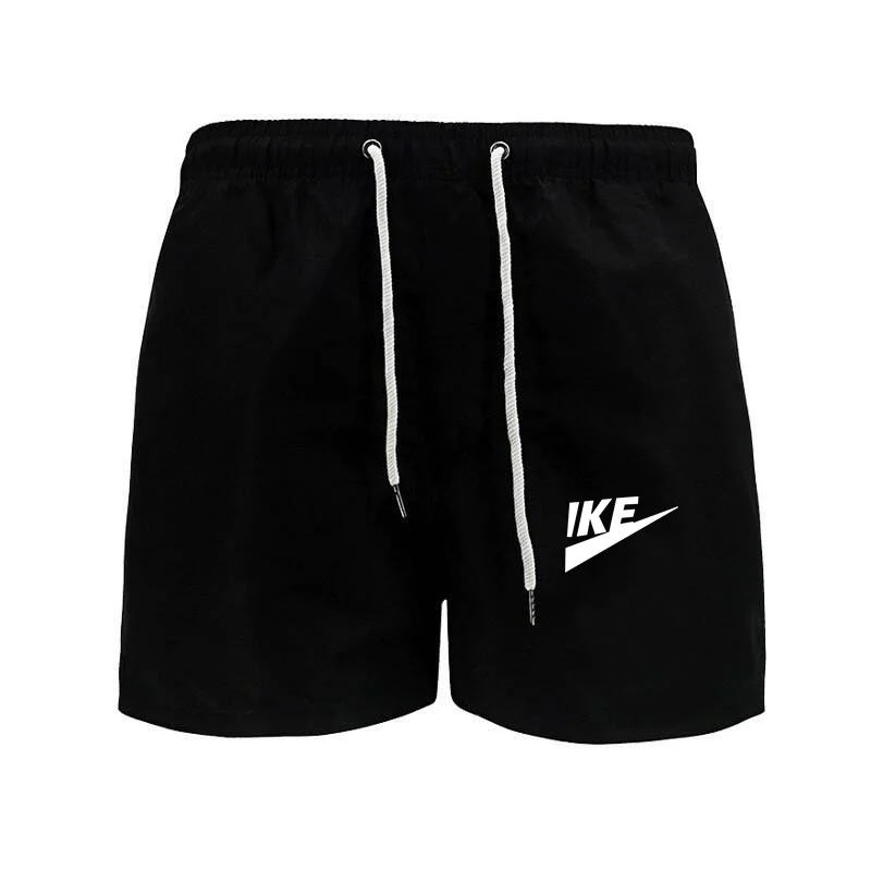

Новинка лета 2024, мужские пляжные брюки, спортивные повседневные шорты с Интранет, брюки три четверти, большие шорты, модные мужские шорты