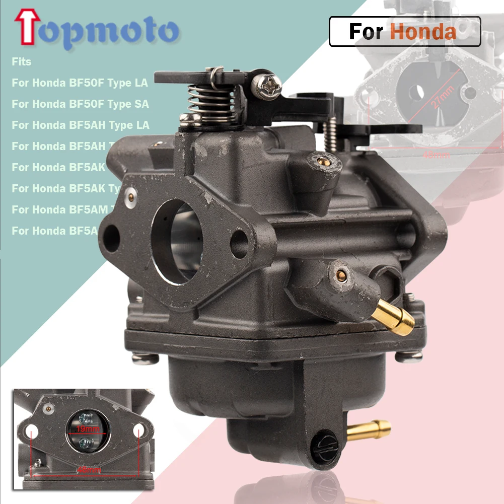 BoatCarburetorCarbForHondaBF5BF505HP4StrokeEngineOutboard
