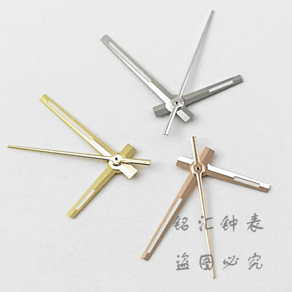 Watch Accessories NH35 Hands Rose Gold Silver Gold Watch Hands Green Luminous For NH35/NH36/4R/7S Movement Watches Pointers