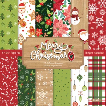 Christmas Scrapbook Paper Pad 1