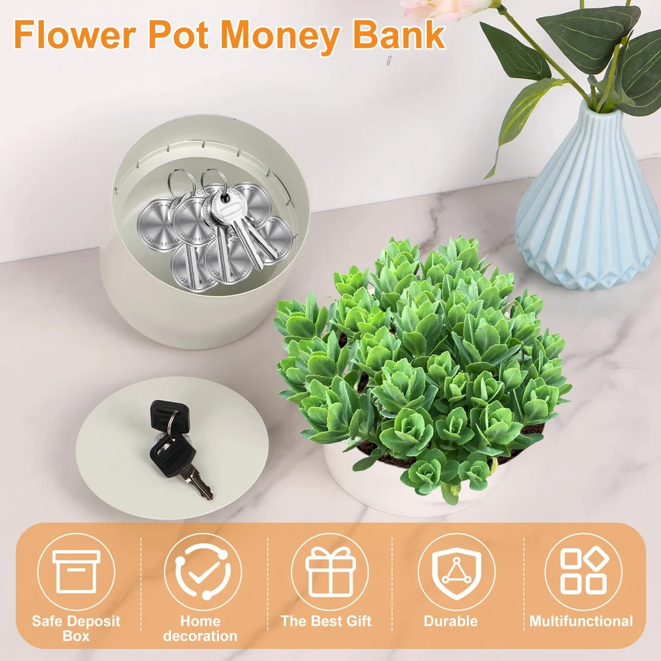 Blumentopf Safe - Geheimfach Für Wertsachen