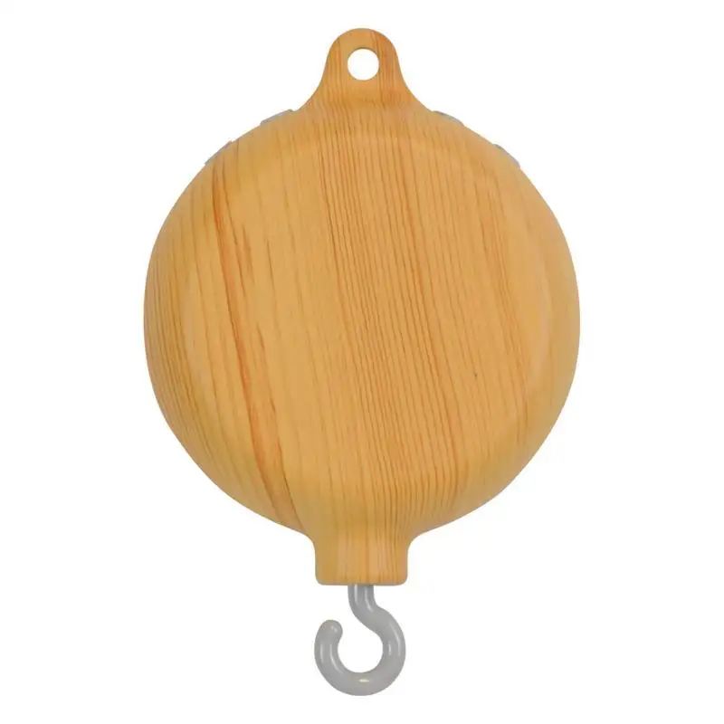 Cellulari Woodgrain Music Box 35 Canzoni Nursery Wind Bell Mobile Kids Music Box Spinner Culla Mobile Nursery Music Wind Bell Mobile