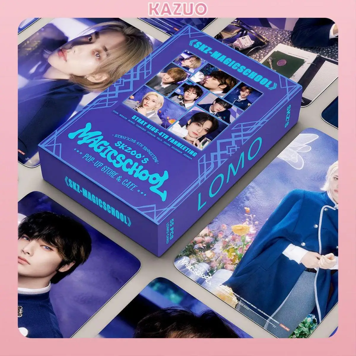 

KAZUO 55 шт. SK 4-й альбом Lomo Card Kpop Photocards почтовые серии