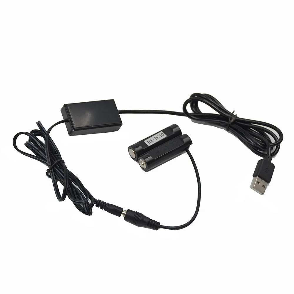 3.1V-3.3V USB Power Cable CA-PS800 ACK-800+DR-DC10 DC Coupler AA Dummy Battery For Canon SX150 IS SX160 IS A1300 A1400 A800 A810